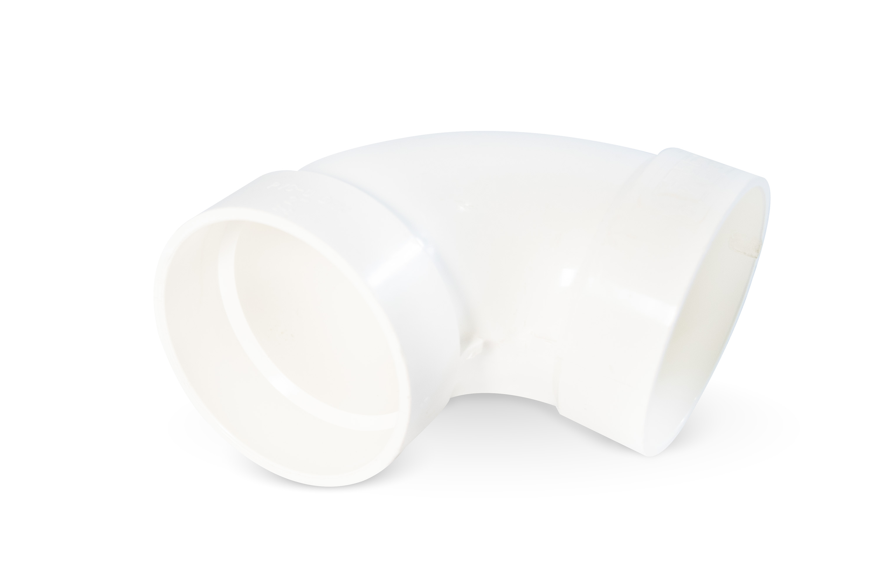 Codo  X 90° PVC Drenaje Blanco, Clase 125