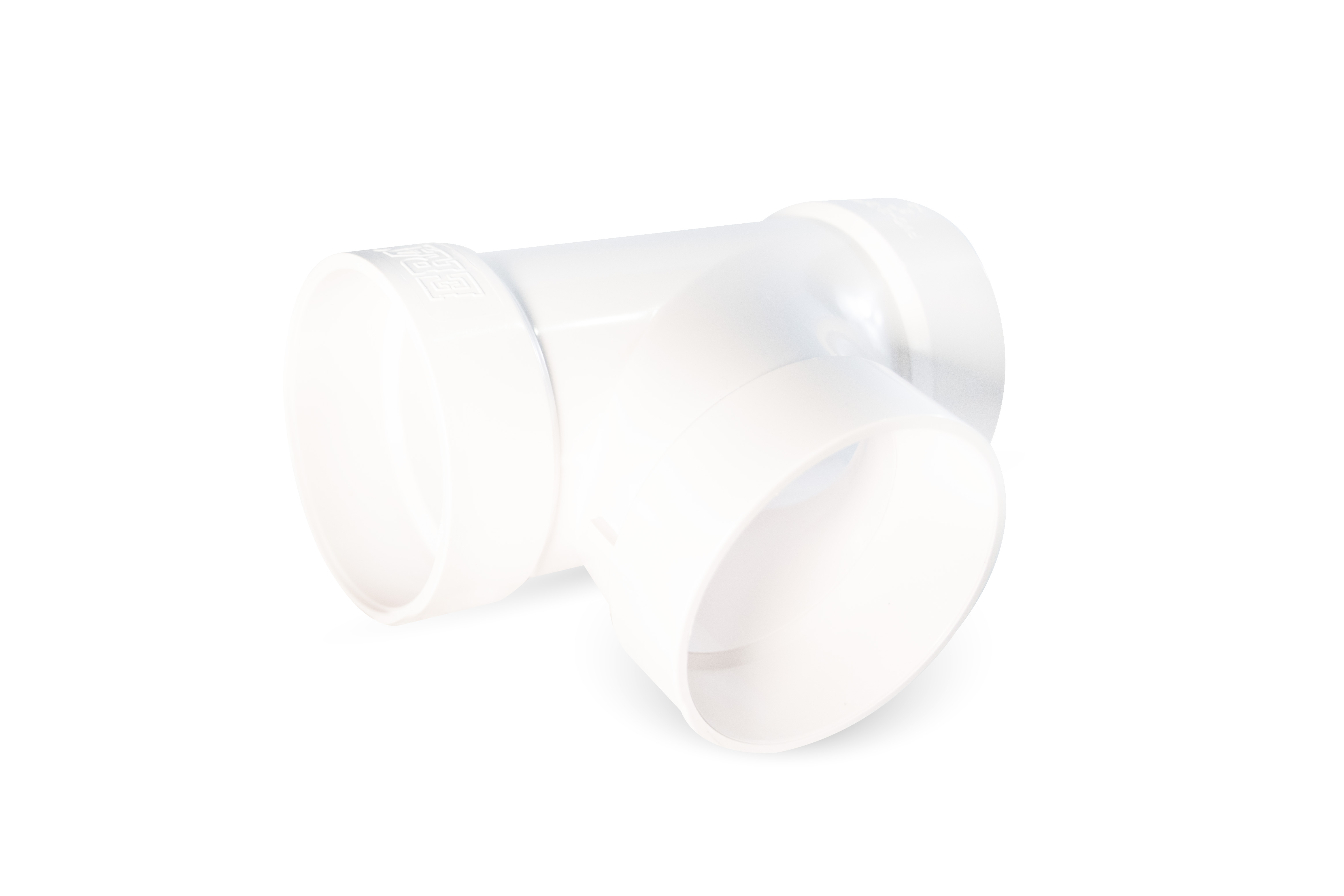 Codo X 45° PVC Drenaje Blanco, Clase 125