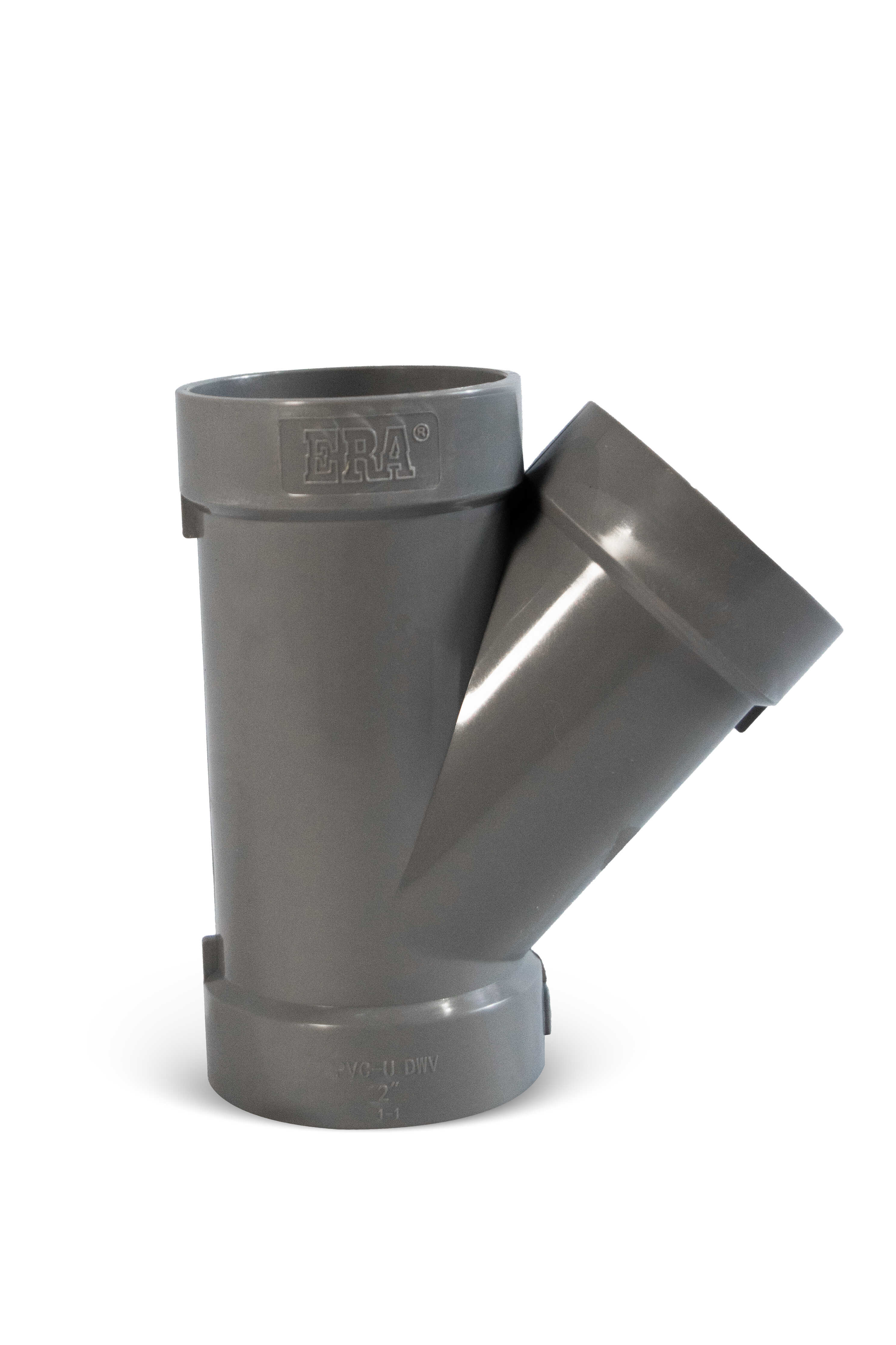 Codo X 45° PVC Drenaje Blanco, Clase 125
