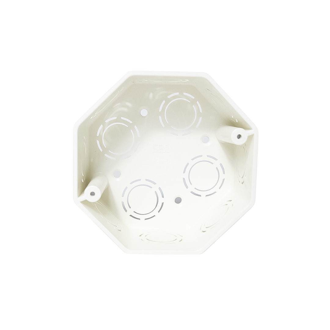 Caja electrica Octagonal ERA Blanco