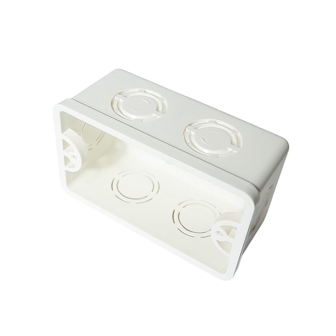 Caja electrica Rectangular ERA Blanco