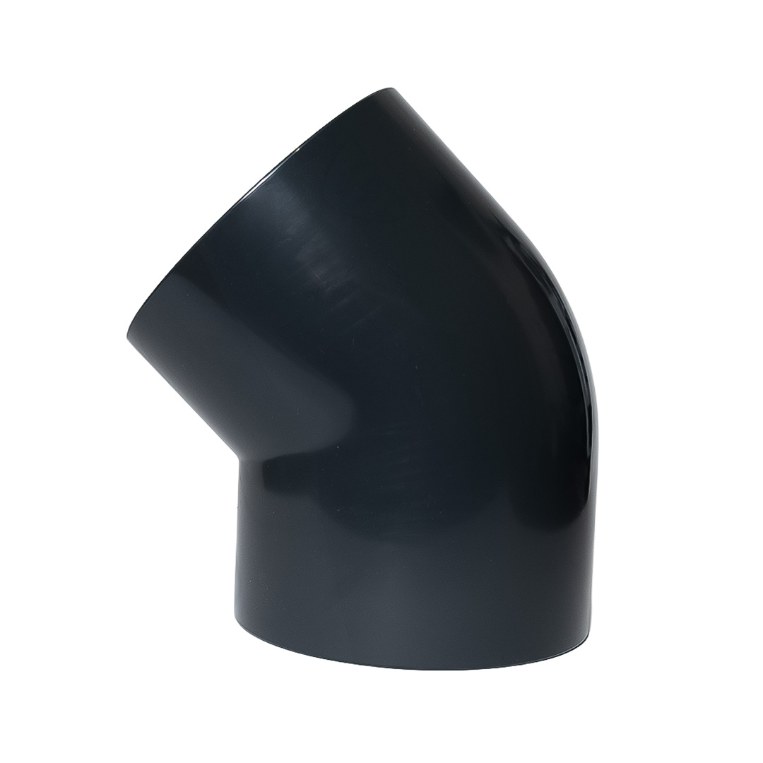 CODO 45° LISO PVC  SCH80