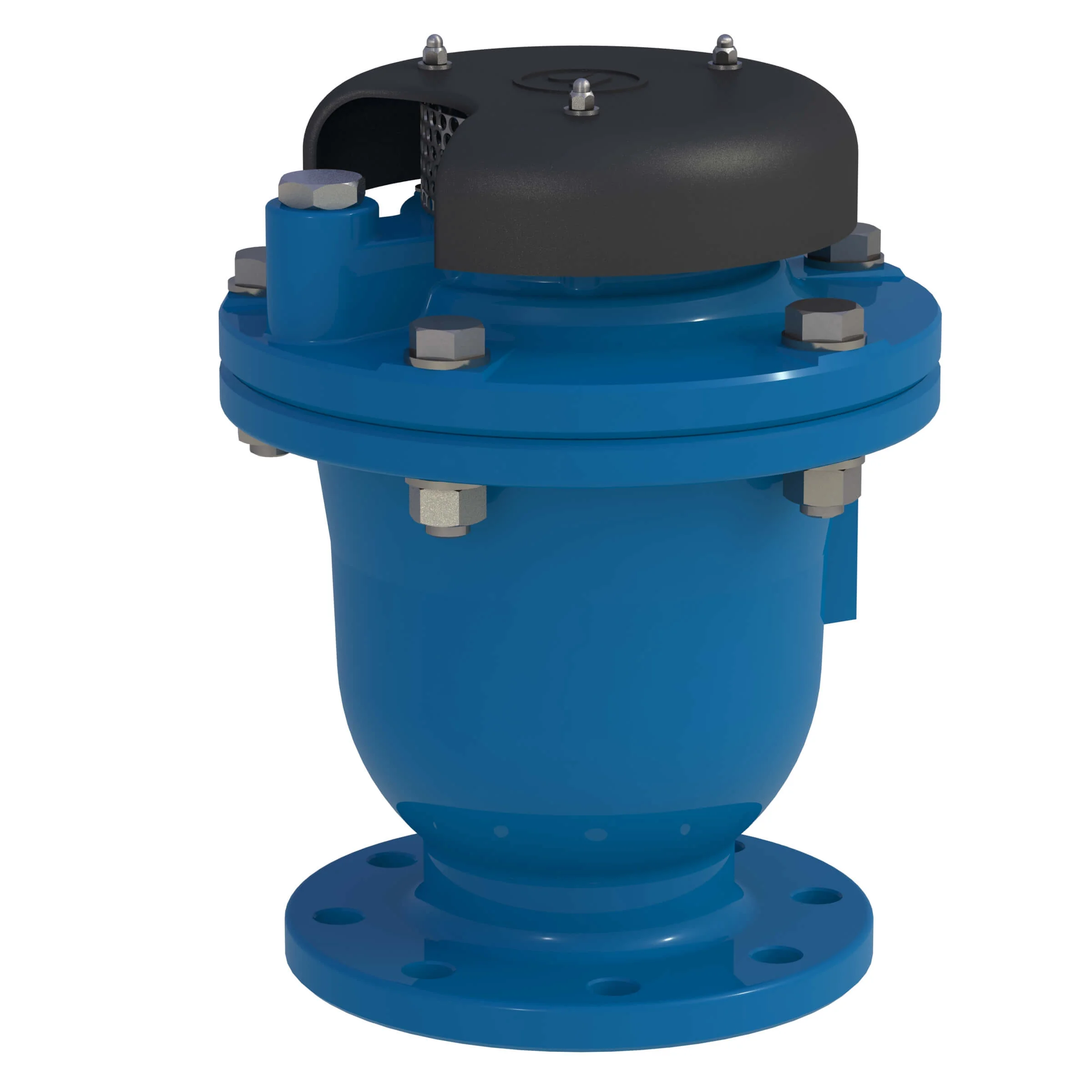 Valvula Cinetica De aire y vacio. De doble efecto de doble proposito) Modelo K-060 con Flange