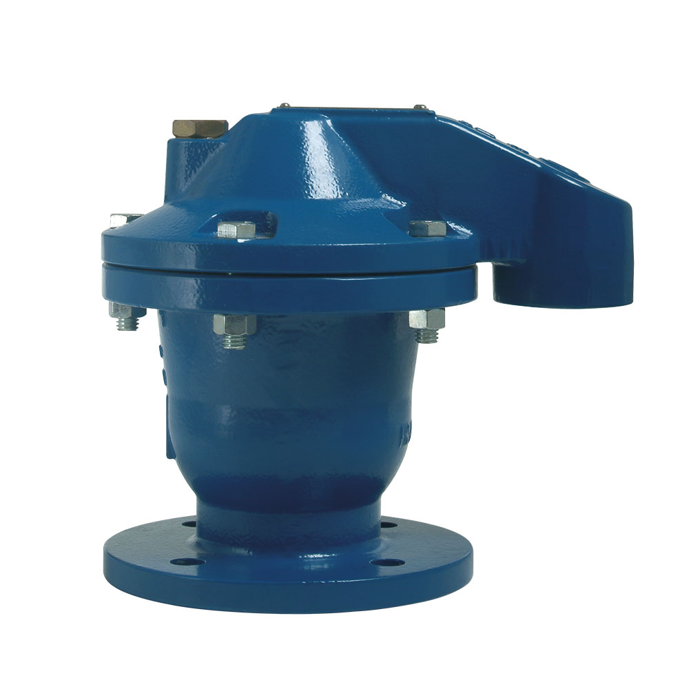 Valvula Cinetica (De aire y vacio, de doble efecto, de doble prosito) Modelo K-010 con flange