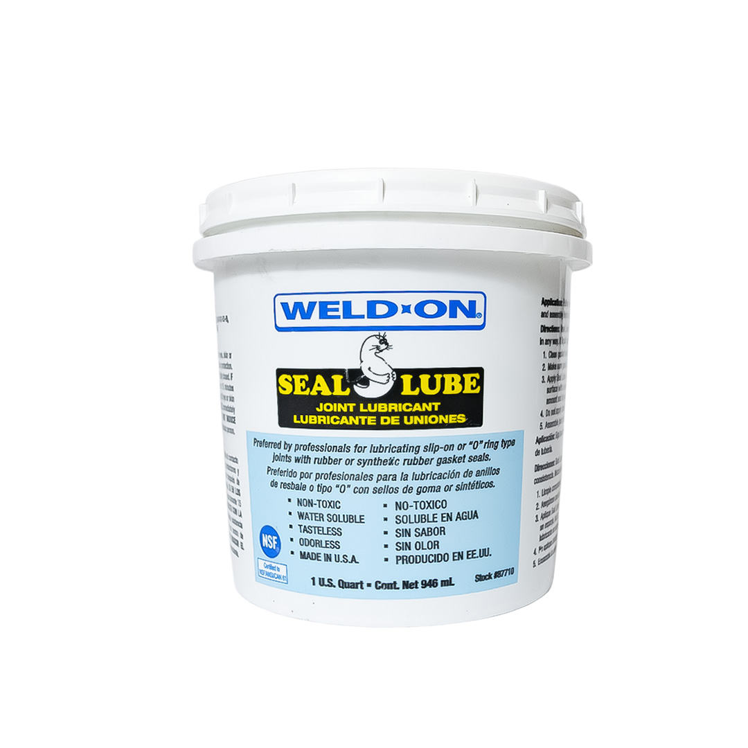 Lubricante Weld On, para Juntas de Tuberías 1/4 Galón