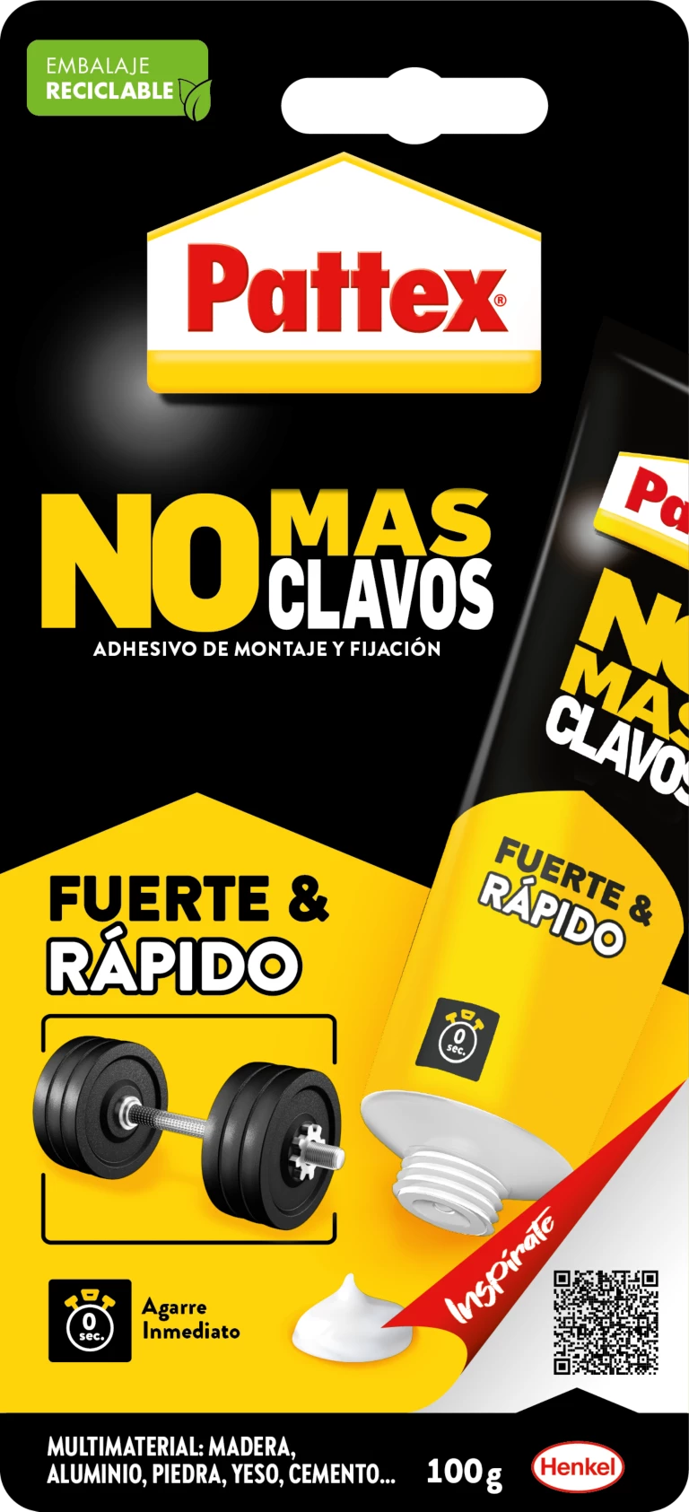 Pattex  No Mas Clavos Cartucho 113 g.