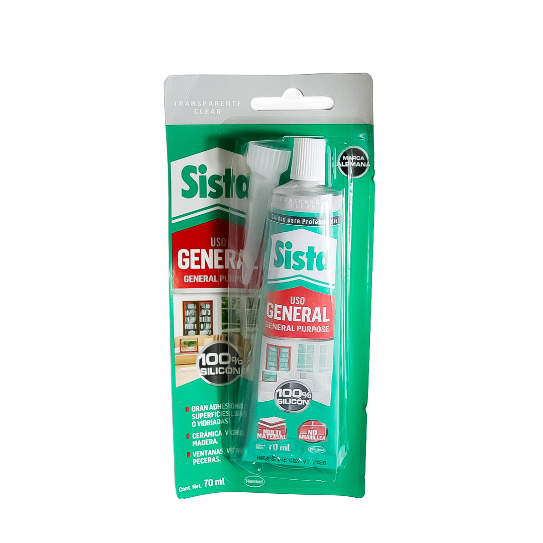 Sista DC Uso General Transparente Blister 82.8 ml