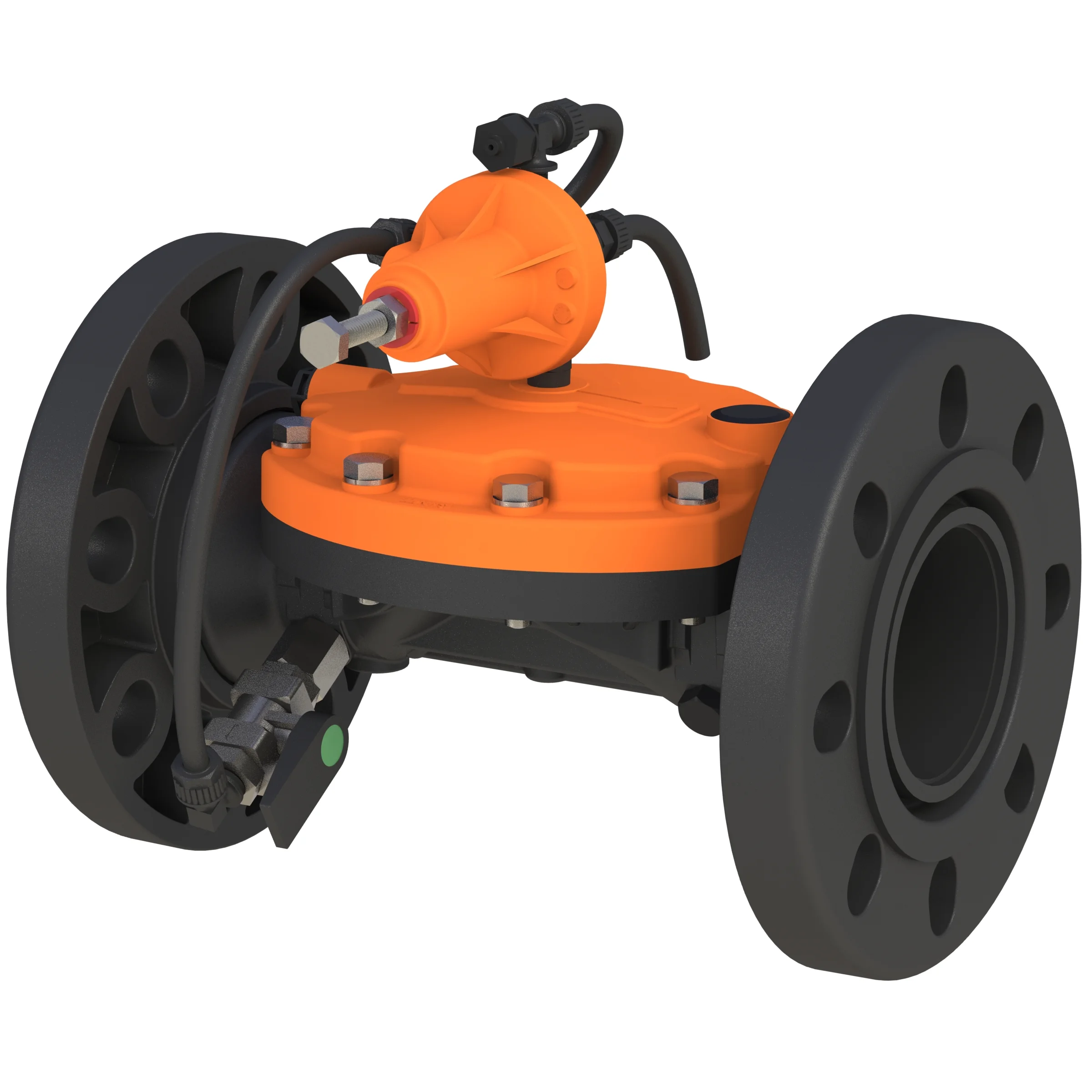 ELIPTIX R-20 QR (3W) Válvula de control de alivio rápido de presión tipo vertedero con diafragma elíptico