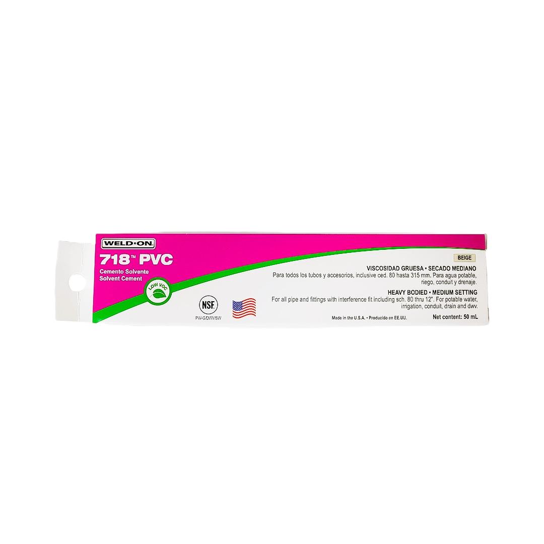 Pegamento PVC Weld ON, Pomo , Americano 50ml