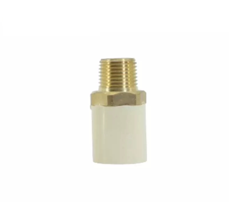 Adaptador Macho Inserto de bronce CPVC