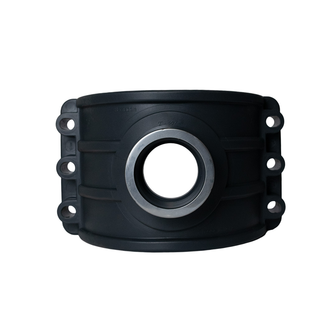 Toma abrazadera gris ASTM/NPT Anillo Inox