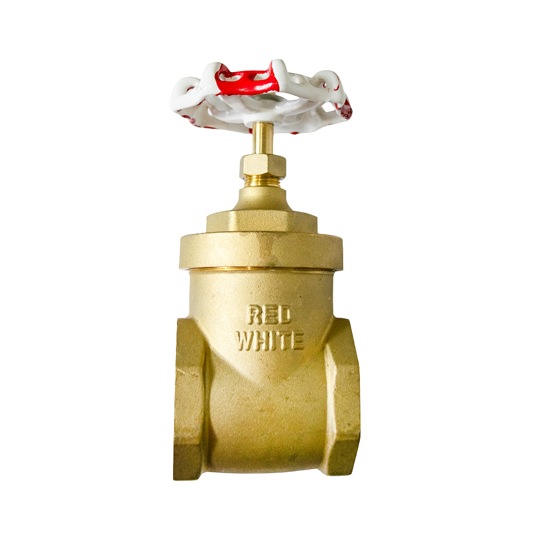 Valvula Compuerta BR 200 PSI RW T/Pesado Red White